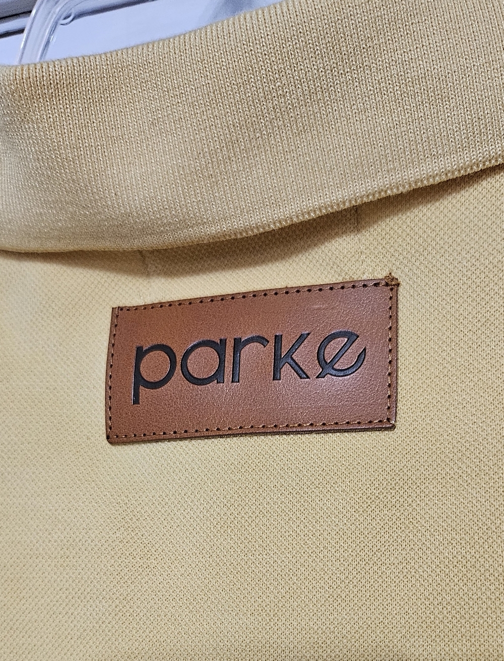 Parke Yellow Rugby Polo Shirt